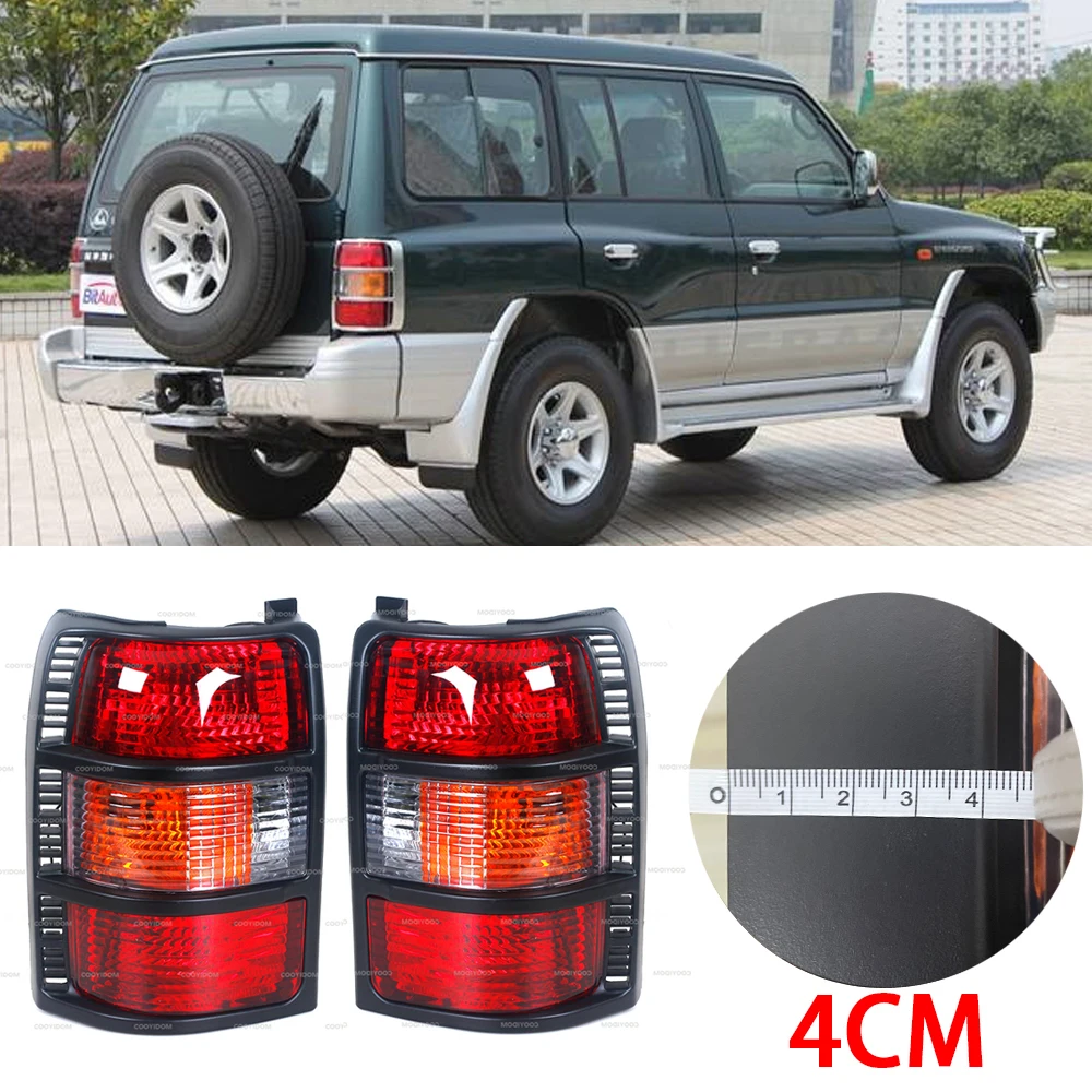 

Задний бампер автомобиля, стоп-сигнал, боковой задний фонарь для Mitsubishi Pajero V31 V32 V33 V43 1993-1997