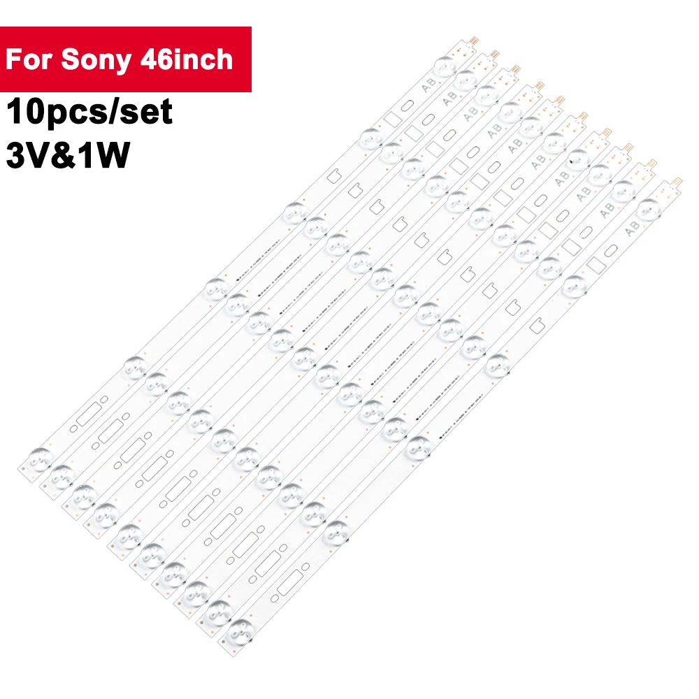 

10 шт./комплект, подсветка для телевизора Sony 46R452A 46-дюймовая