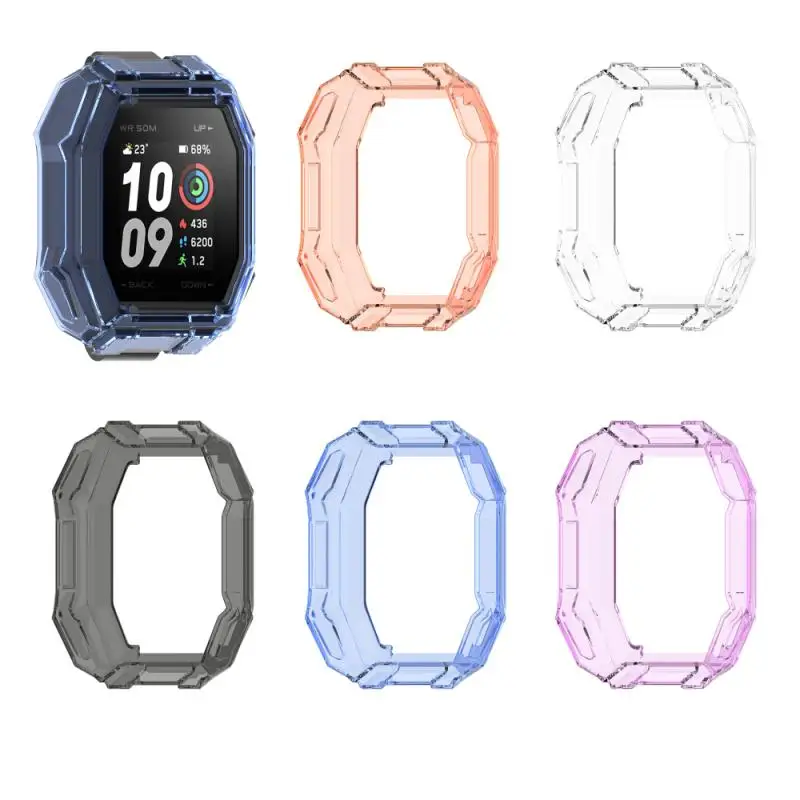 

Anti-drop Hollow Half-wrapped Watch Case High Quality Watch Protective Shell Tpu Portable Watch Case For Huami Amazfit Ares