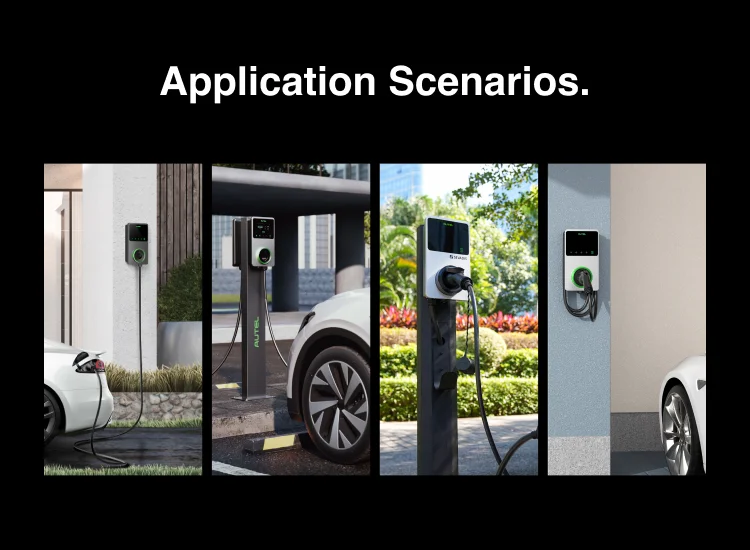 Настенные зарядные станции для электромобилей Ocpp 22 кВт Зарядная станция 3-фазная