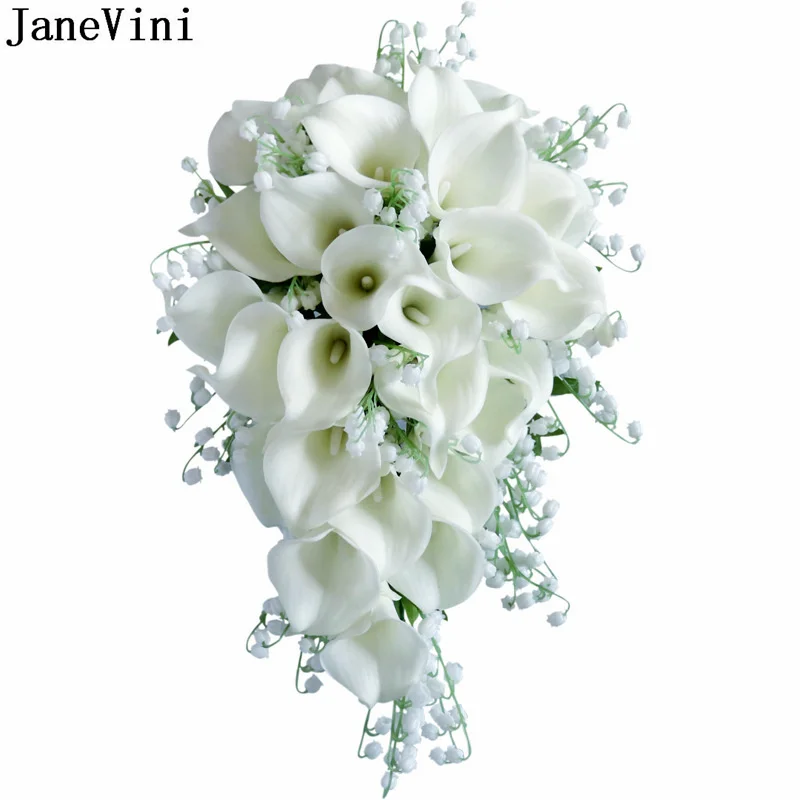 

Каскадный Свадебный букет для невесты и подружек невесты