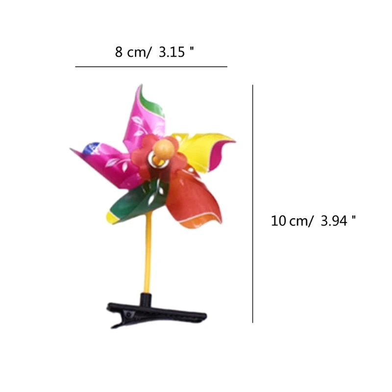 Набор из 24 заколок для волос Вертушка Ветряные мельницы Заколки Нежные украшения