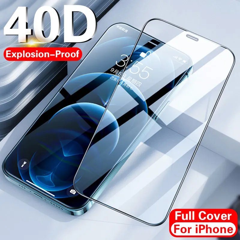 

Защитное стекло для iPhone 12 Mini 11 Pro Max X XS Max XR 7 8 6 Plus SE 2020, 3 шт.