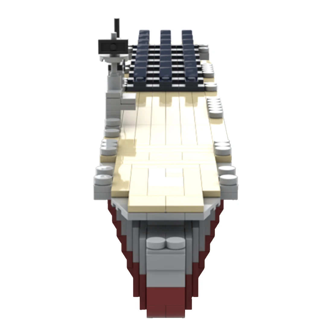 1062 шт./компл. USS Enterprise CV-6 II крупномасштабная модель авиаперевозчика разработанная