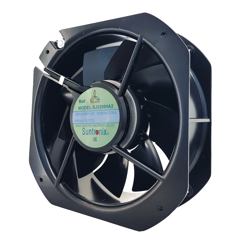 Осевой охлаждающий вентилятор SJ2208HA2 AC110/220 SJ2208HA1 80 Вт 0.6A 225*80 мм