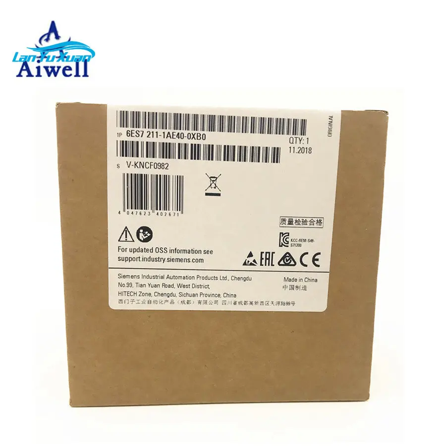 

Simatic S7 1200 CPU 1211C Module 6ES7 211-1AE40-0XB0