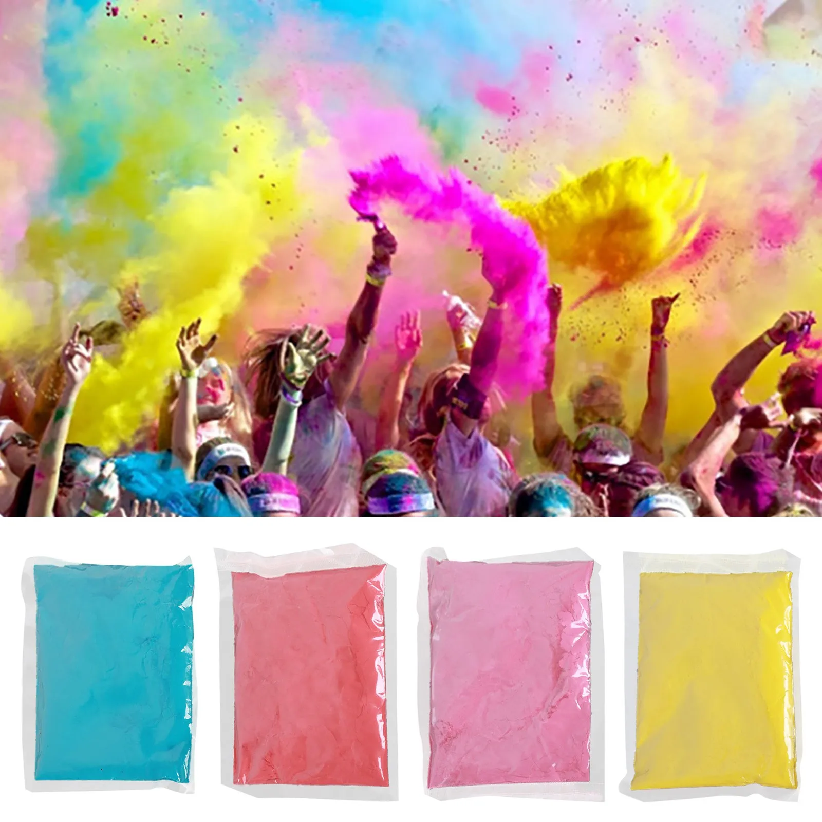 

Color Road Running Powder Corn Starch Throwing Running