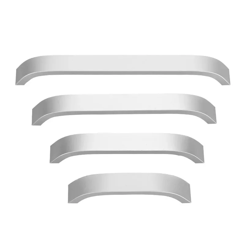 96 128 160 мм алюминиевая современная простая белая дверная ручка для шкафа обувного