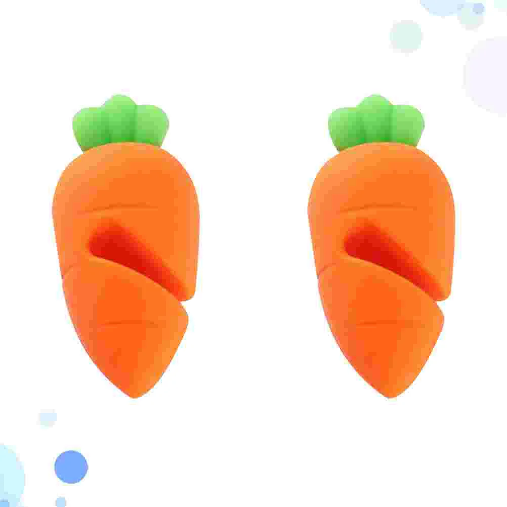 

Pot Lid Lifter Spill Stopper Holder Silicone Clip Cover Boil Stoppers Pots Overflow Over Proof Lifts Pan Carrot Kitchen Spatula