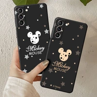 for samsung s10 s10e s9 s20 fe 2022 s21 plus s22 ultra 5g s8 s7 minnie mickey simple drawing phone case full print