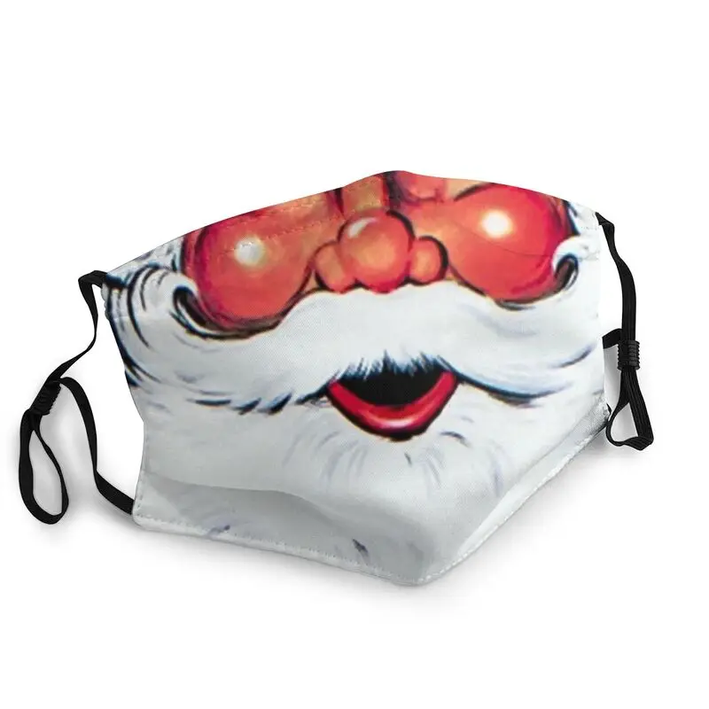 

Santa Claus Beard Face Mask Mask Anti Dust Breathable Christmas Face Mask Protection Cover Men Respirator Mouth Muffle