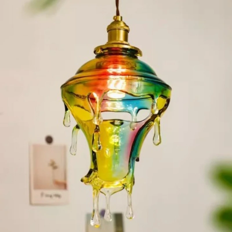 Роскошный подвесной ретро-светильник в виде капли воды
