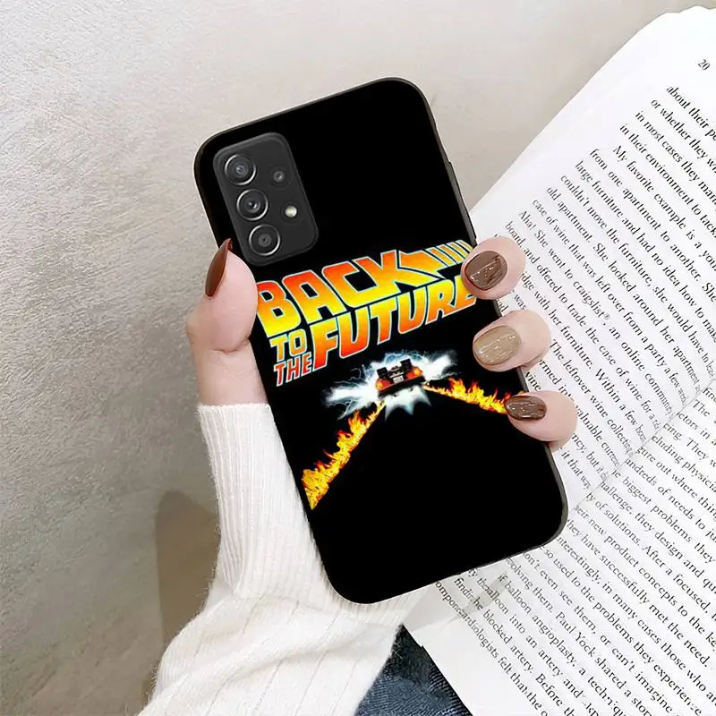 Movie Back to the Future poster Phone Case For Samsung Galaxy S10 S20 S21 Note10 20Plus Ultra Shell | Mobile Cases &amp Covers