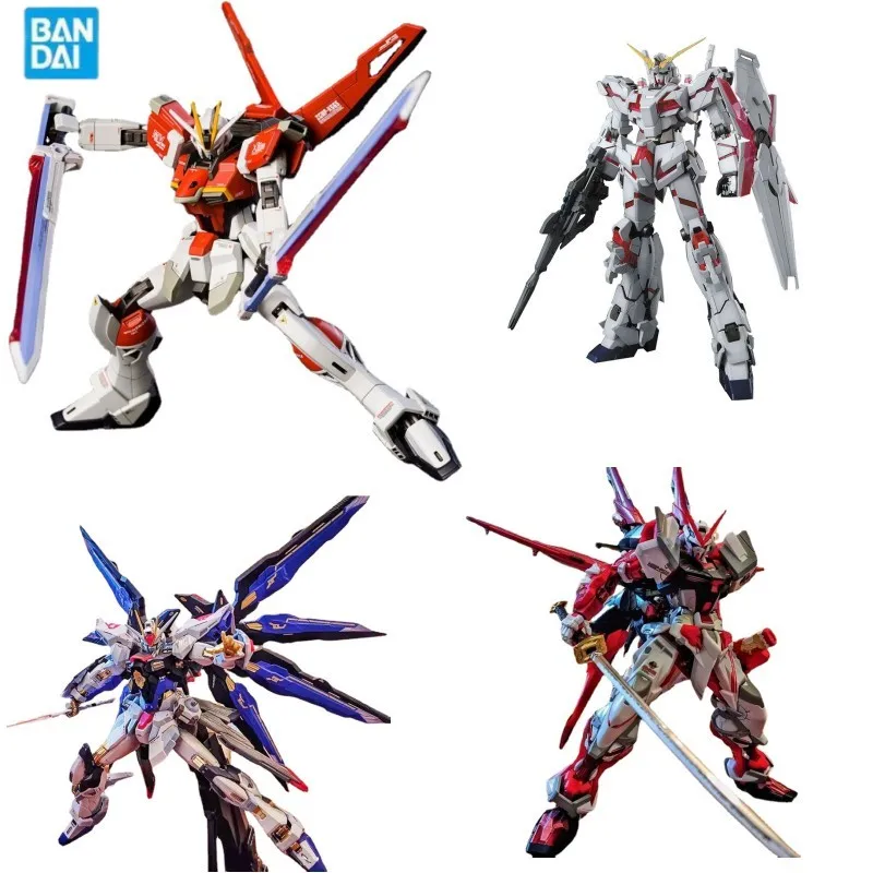 

Bandai Gundam Model HG Red Heresy Assault Free Destiny MG Unicorn Hand-made Assembled Toys Gift Anime Peripheral Assembly Toys