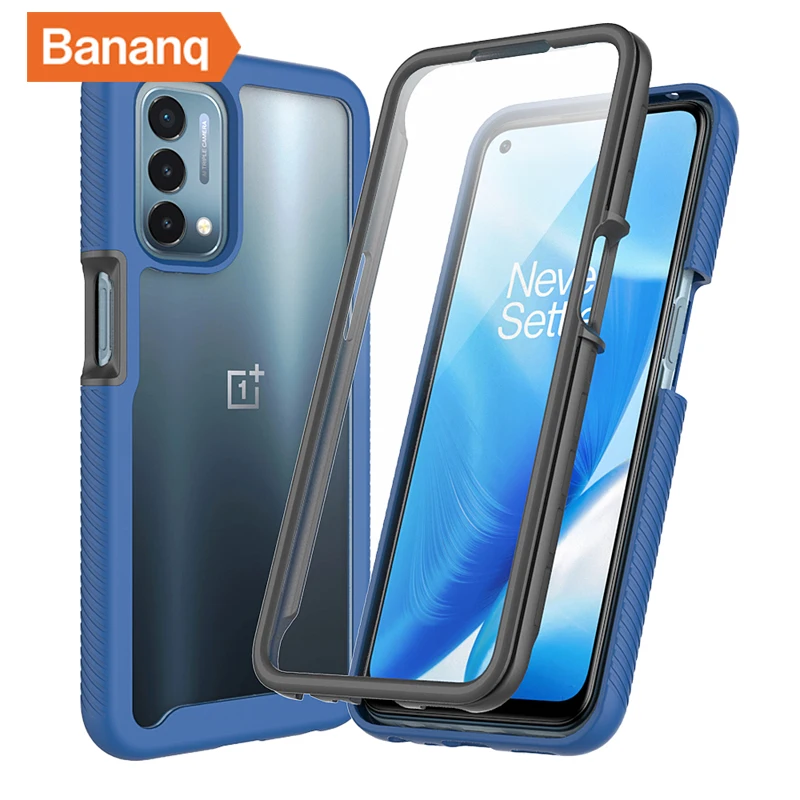

Bananq Phone Accessories For One Plus Nord N100 N10 N20 5G N200 All Inclusive Shockproof Case With Screen Protector Cover