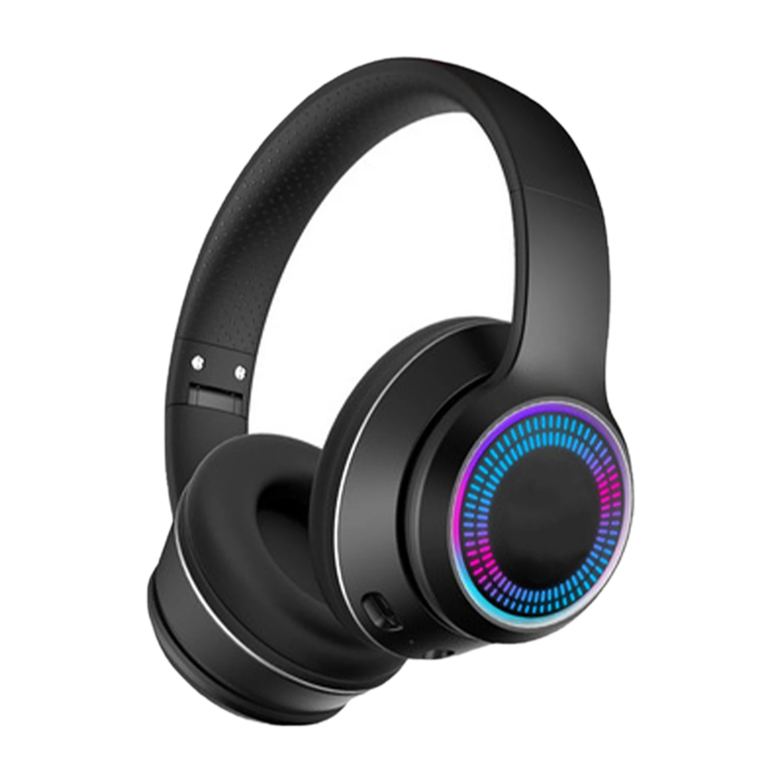 

Wireless Gaming Headset Active Noise Reduction Compatible Foldable Adults Kids Accessories Over Ear Adjustable Volume