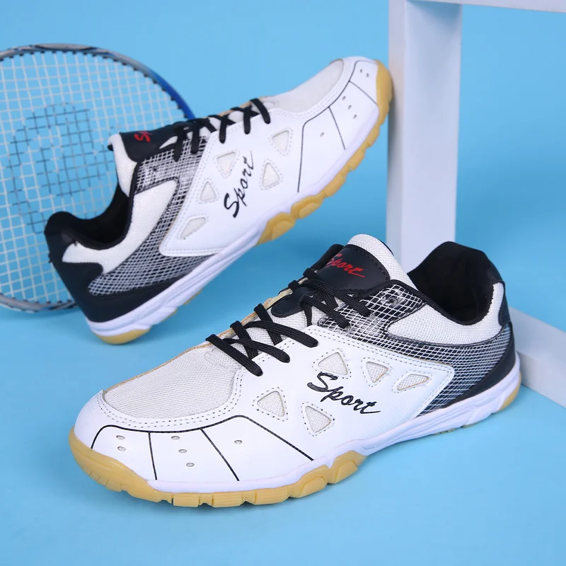 

Breathable Badminton Shoes Men Women Light Weight Tennis Shoes Ladies Anti Slip Badminton Sneakers Luxury Tenis Sneakers