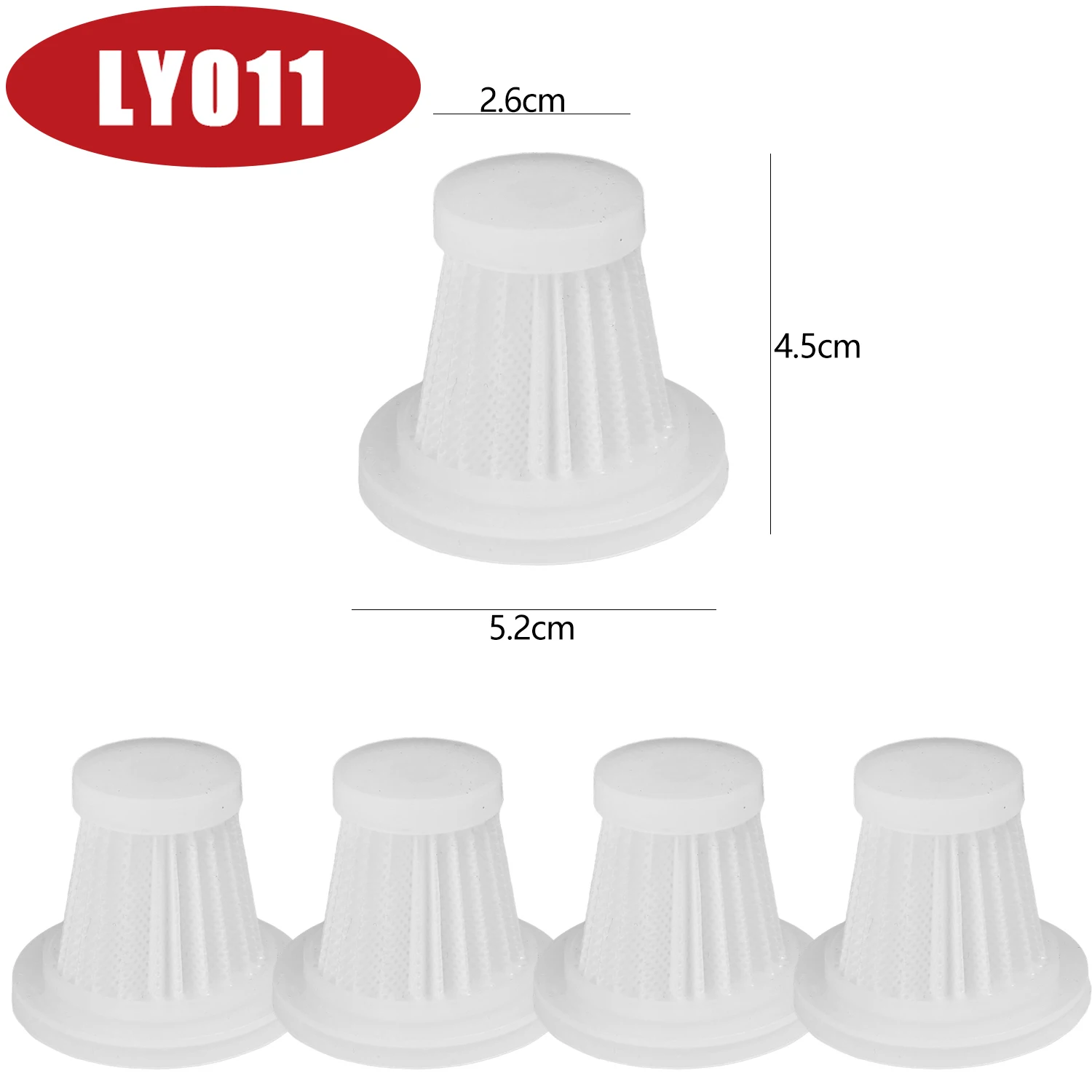 

HEPA-фильтр для автомобильного пылесоса, запасные части, высокоэффективный картридж для удаления пыли PM2,5, ручные инструменты для автоматической чистки