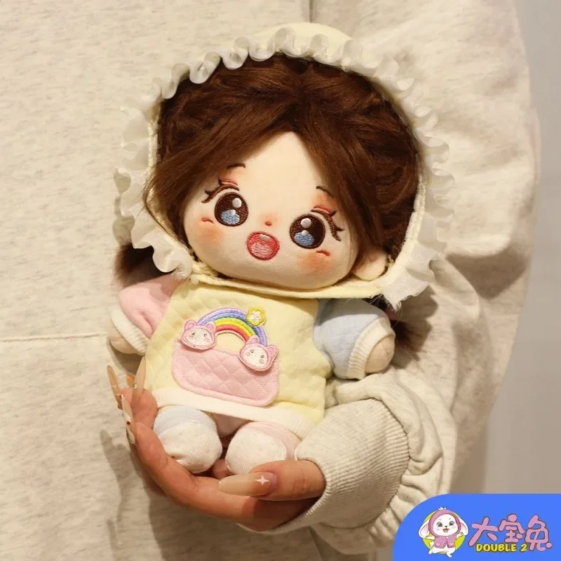 Комплект одежды для куклы из хлопка 20 см