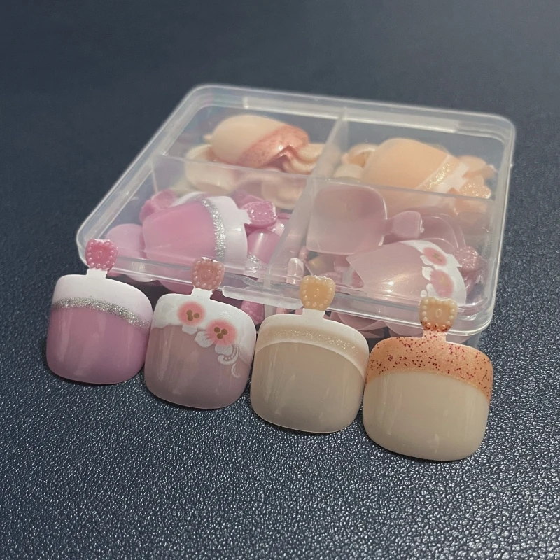 96 шт./коробка наклейки на ногти