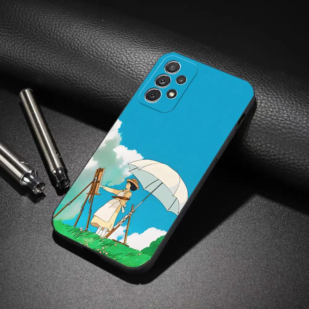 Чехол для телефона Anime The Wind Rises Samsung Galaxy A31 A33 A52 A13 A02 A40 S24 S23 S22 задняя крышка
