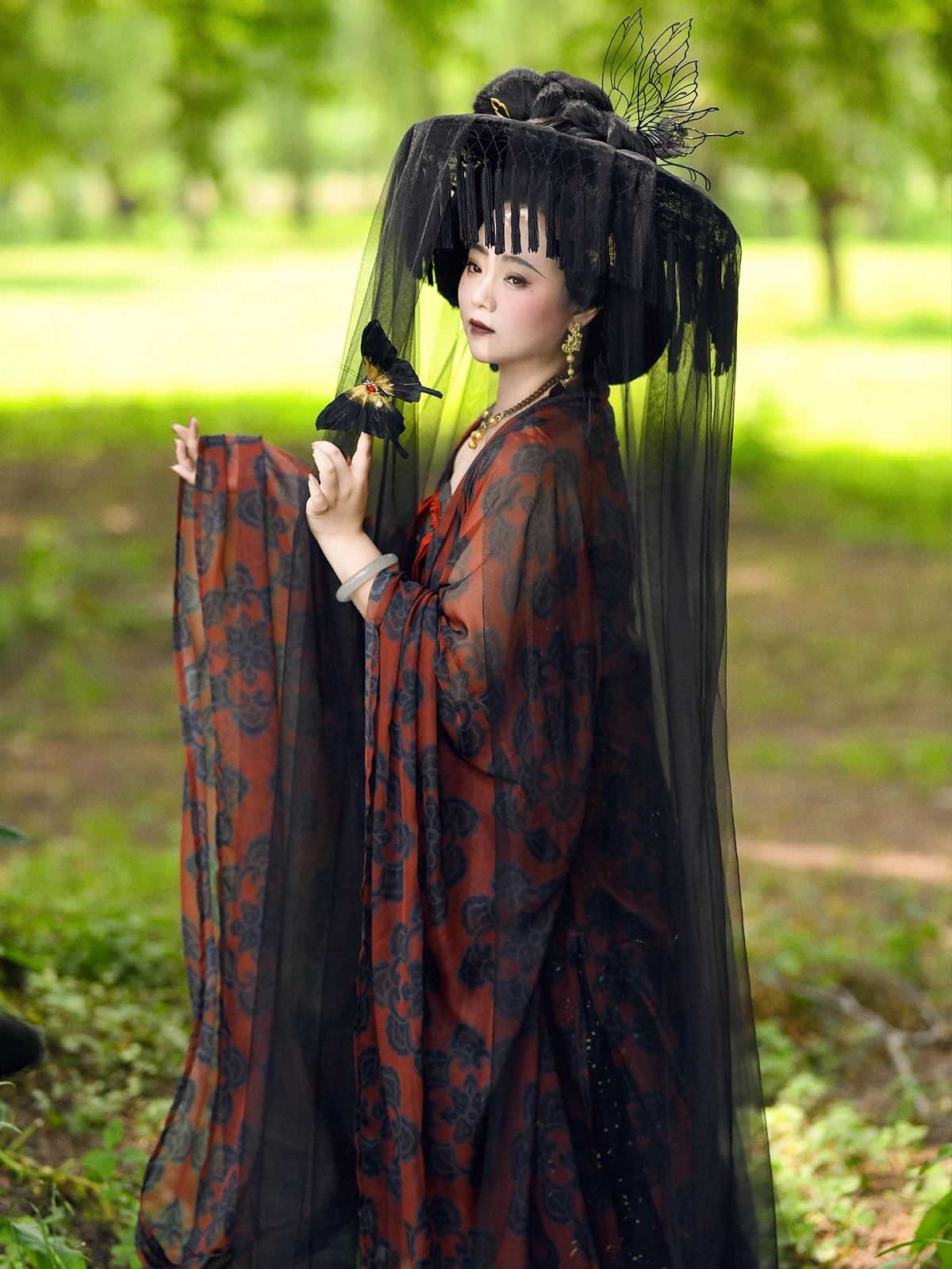 Женское китайское платье Hanfu Qixiong Ruqun традиционное сценическое