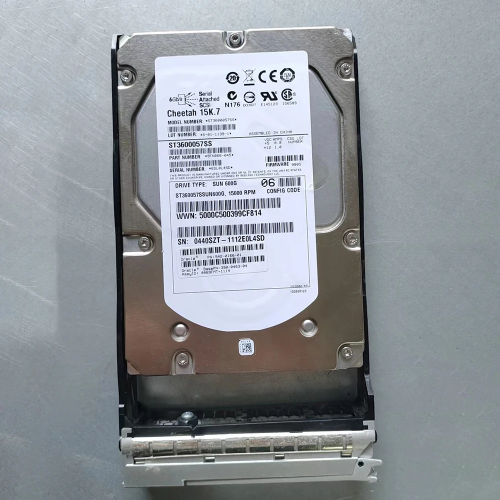 Жесткий диск для серверного жесткого диска ST 3600057 SS 600G 15K SAS 3 5 дюйма 6G 9FN066-150 0W347K