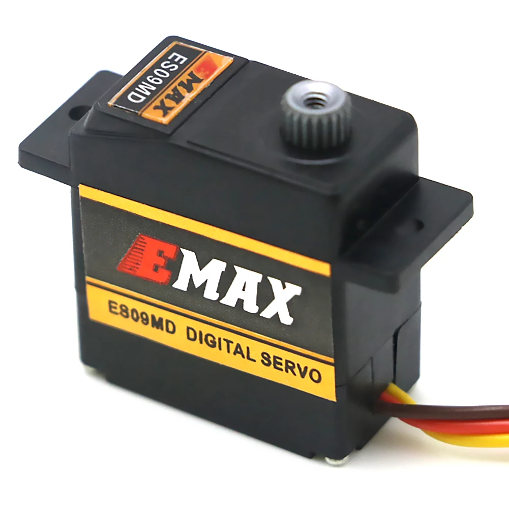 Фото EMAX ES09MD/ES08MD Специальный металлический цифровой сервопривод с двойным подшипником для вертолета TREX Align 450 №4