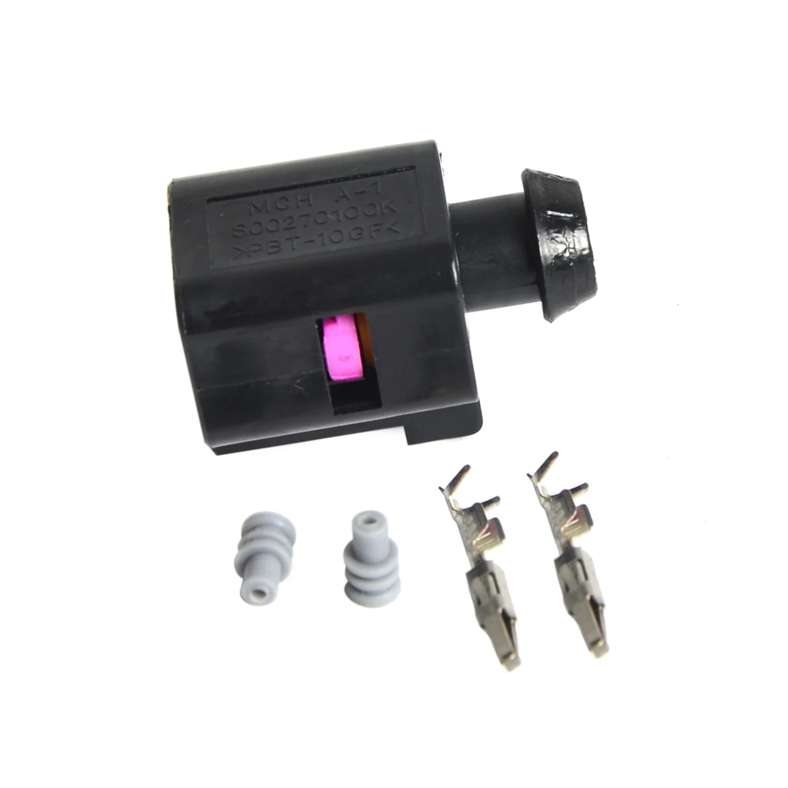 

NICECNC 2 Pin Sealed Female JPT Connector Kit For VW AUDI VAG-1J0973702 Car Accessories
