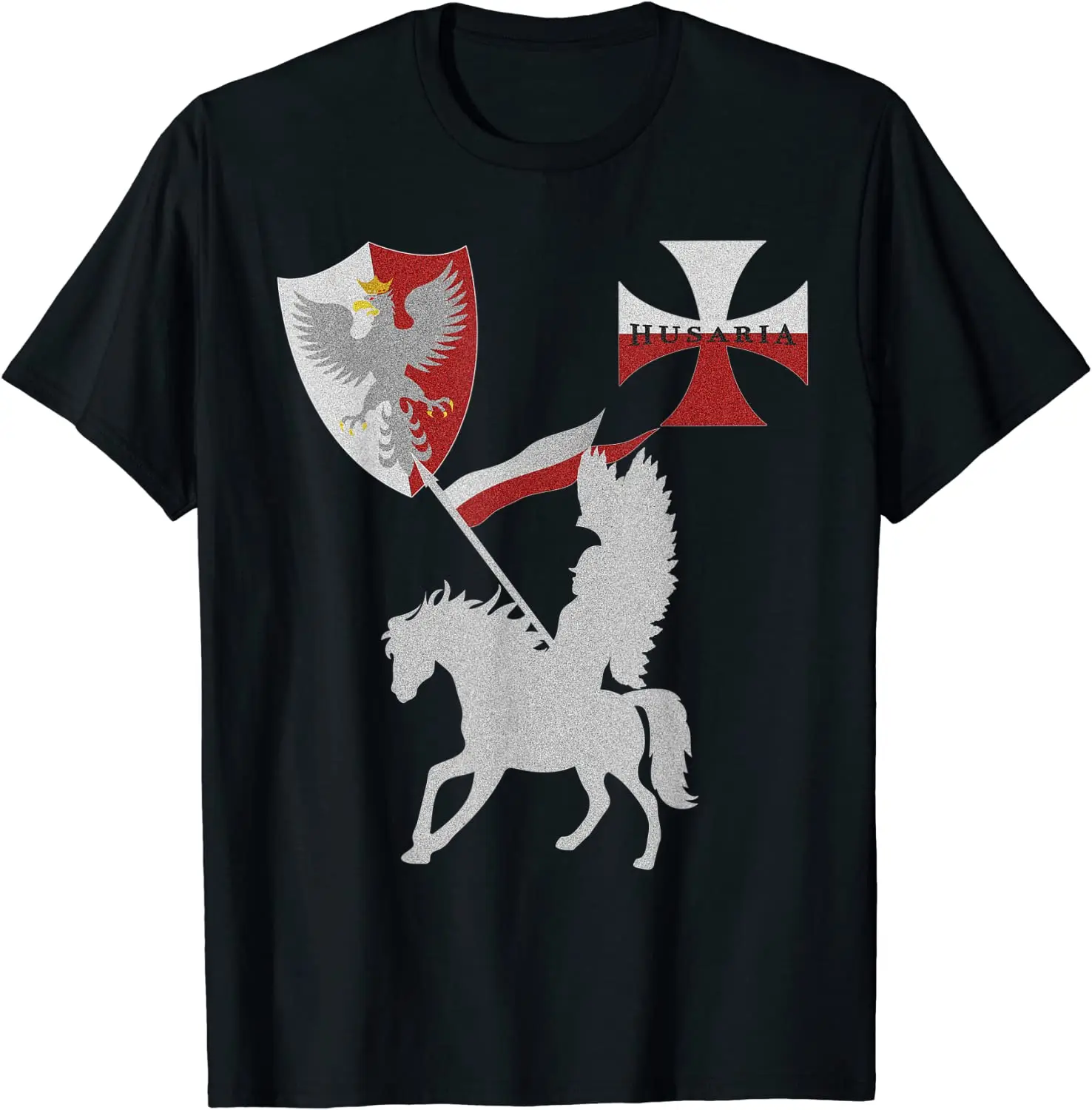 

Hussar Warrior Polska Husaria Polish Winged Men T-Shirt Short Sleeve Casual Cotton O-Neck Summer T Shirt Size S-3XL