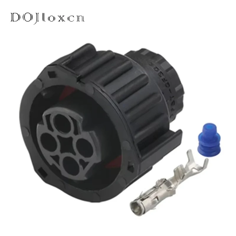 

5/10/20/50 комплектов 4-контактный круглый Tyco HOWO A7 датчик скорости одометра, герметичный автоматический черный гнездовой разъем 1- 967325 -1