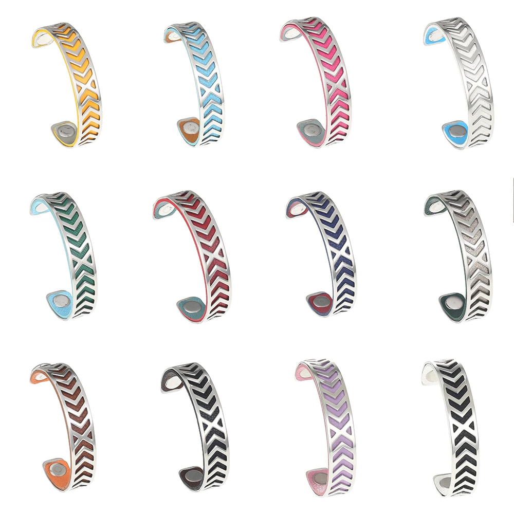 Yoiumit модные сменные кожаные браслеты-манжеты Manchette Femme Bijoux DIY неожиданные браслеты