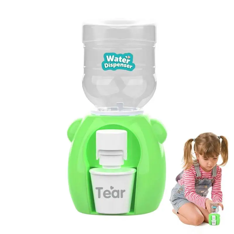 

Mini Water Dispenser Play House Dispenser Toy Children Water Dispenser Toy Mini Water Dispenser Cartoon Dormitory Toys Children