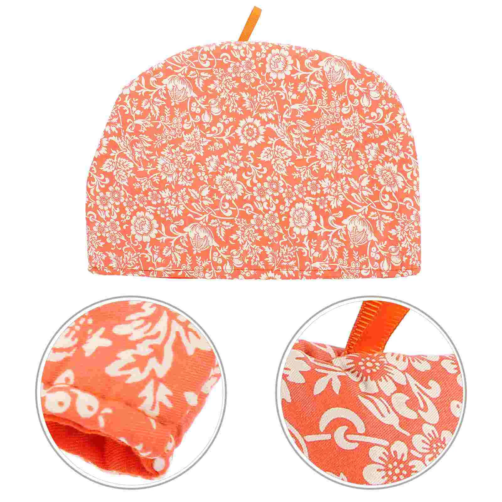 Уютный чайный уютный чехол чайник с цветочным утеплением винтажный хлопковый