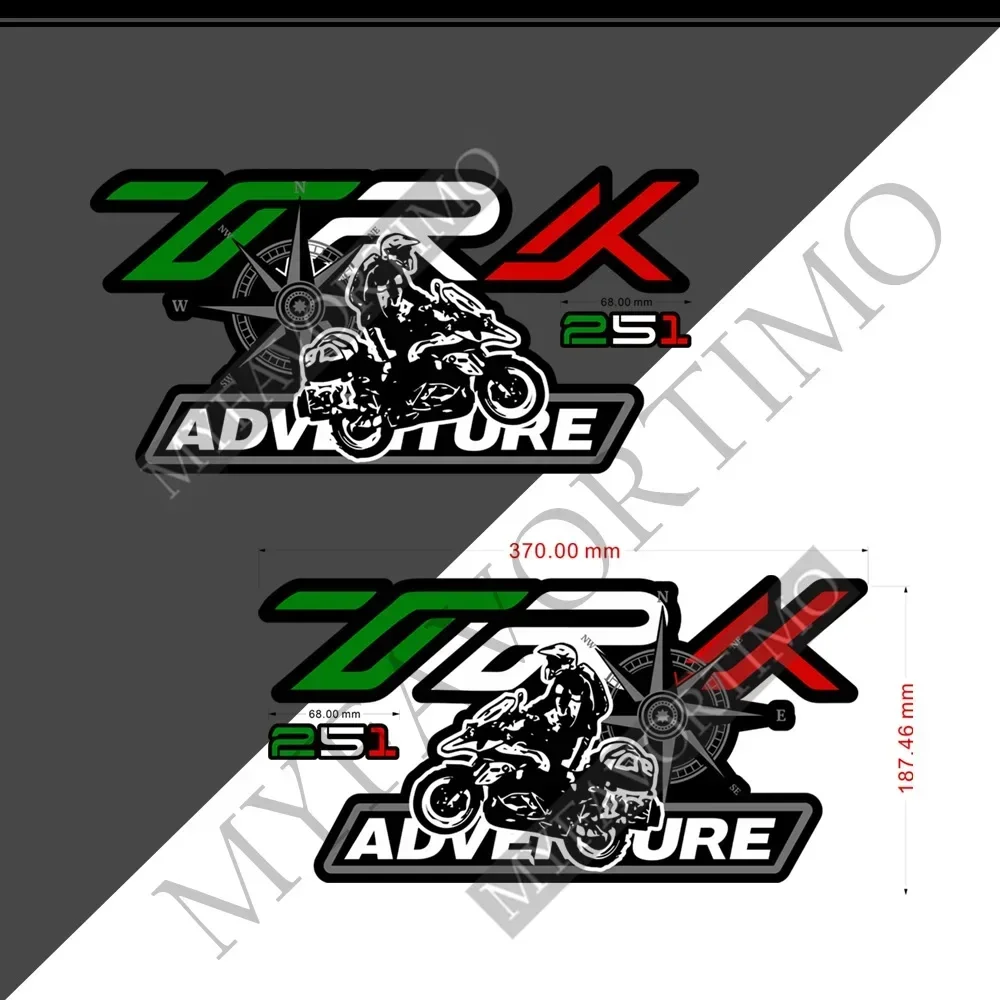 Для Benelli TRK251 TRK 251 Adventure adesivo верхние чехлы коробка кофры алюминиевые боковые