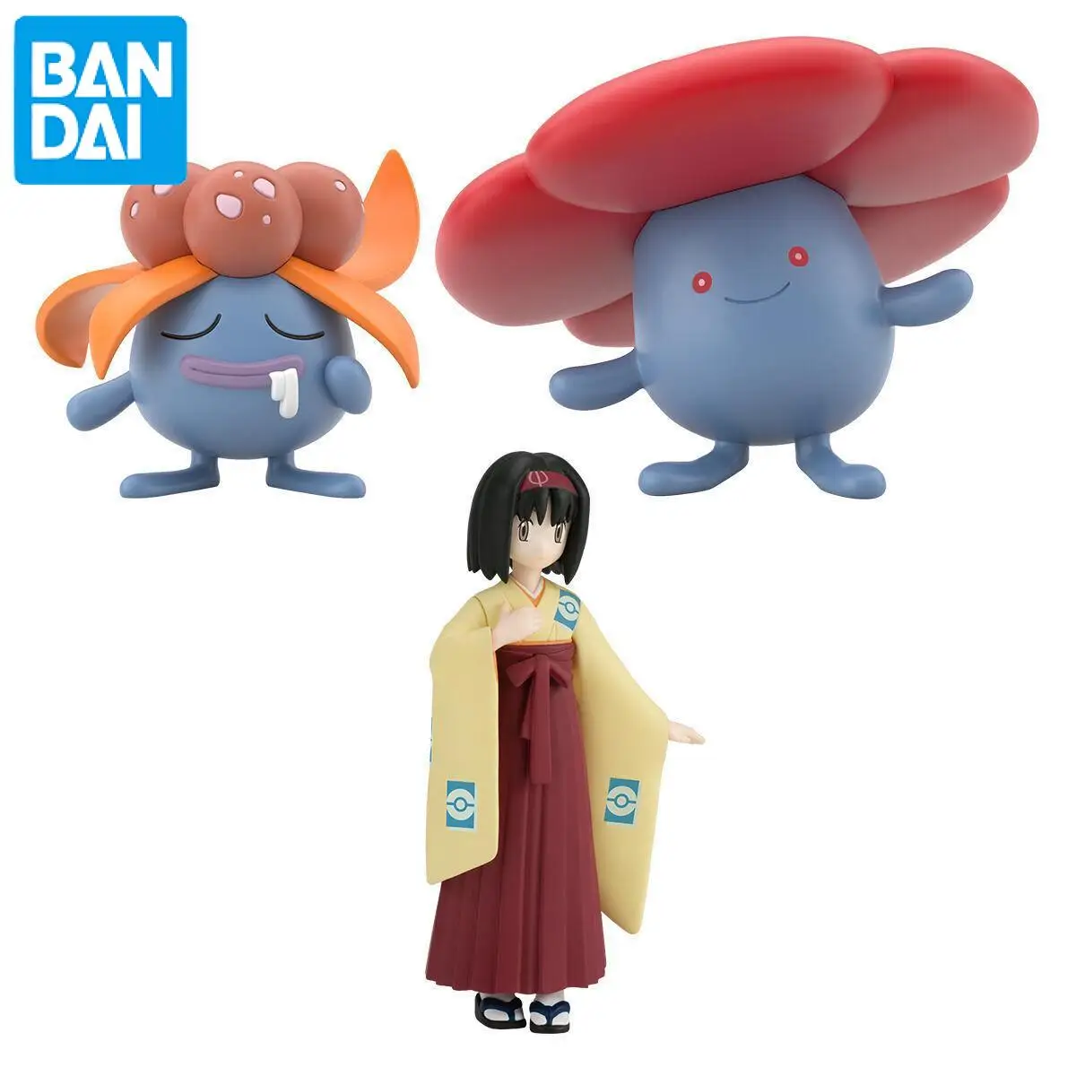 Оригинальная официальная фигурка Bandai Pokemon world of Erika vileшлейф Gloom аниме Подлинная