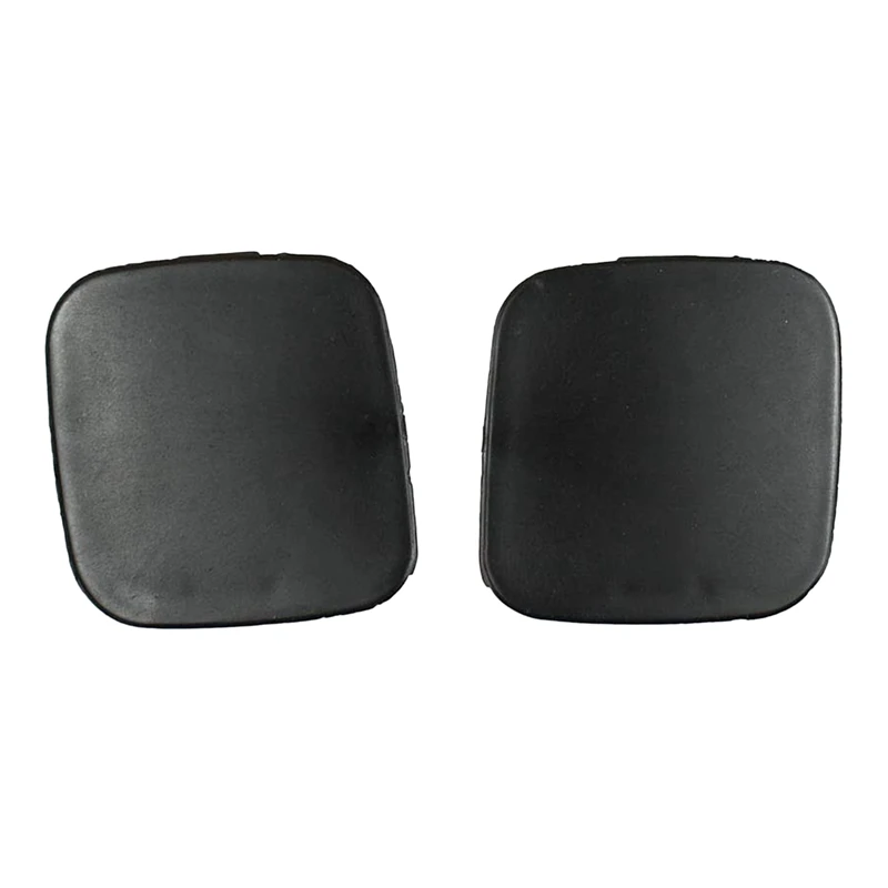 

2Pcs Black Front Left Right Bumper Tow Hook Eye Cover Cap 53286-0R020 53825-0R020 For Toyota RAV4 2009-2012