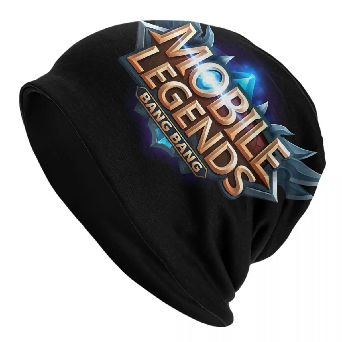 Фото MLBB Game Bonnet Шапка Вязаные шапки Мужчины Женщины Мода Унисекс Взрослые мобильные легенды Bang Bang MOBA Теплые шапочки Skullies Шапки №1