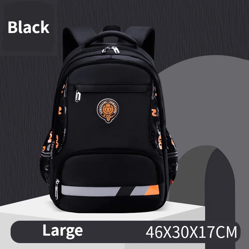 Kids Lightweight Backpacks New Primary Boys Students Large Capacity Leisure Cool Schoolbags Children Fashion Waterproof Backpack