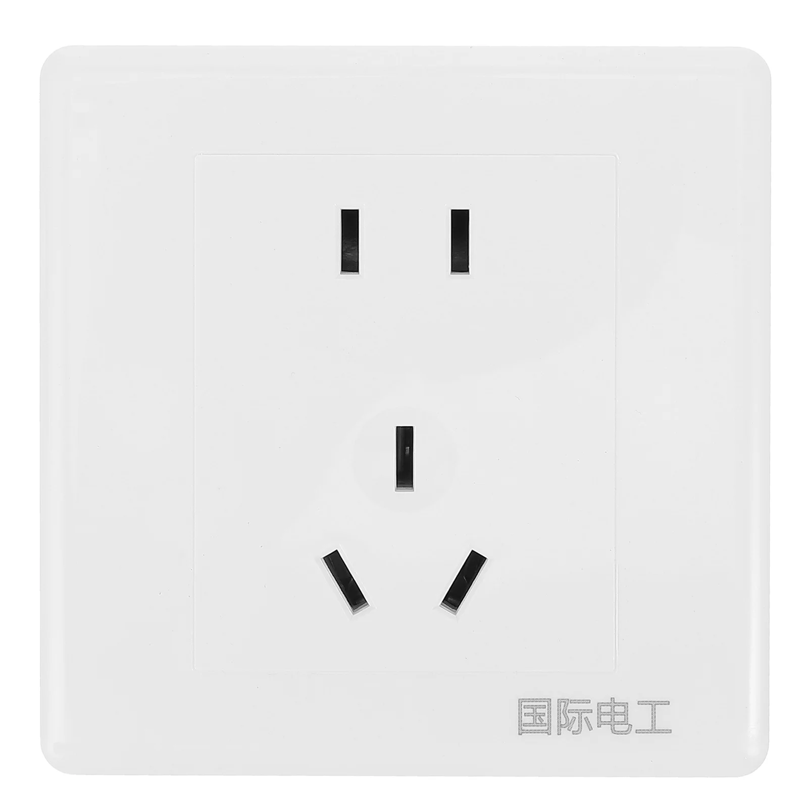 Тип 86 скрытый настенный выключатель розетка панель бытовой с одним отверстием 5