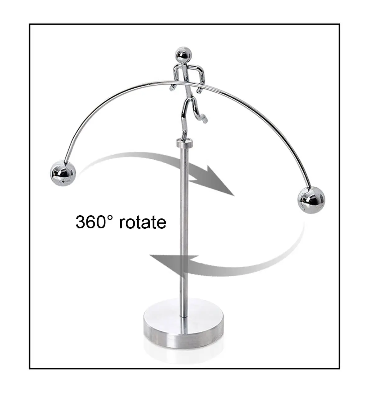 Динамический Баланс Железный Человек Миниатюрный Орнамент Металлический