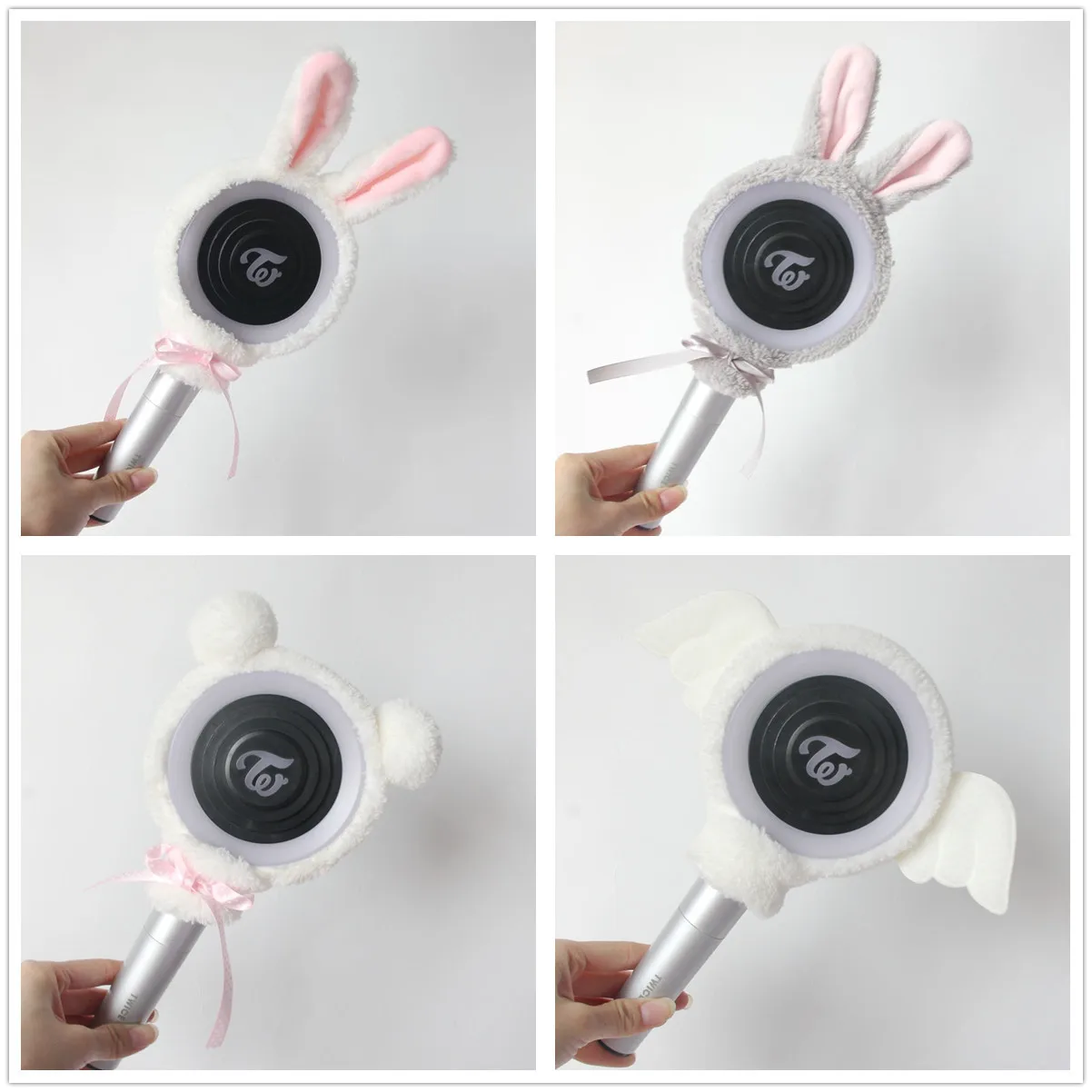 

Kpop Twice 4TH WORLD TOUR III CANDY BONG Z 、Lightstick Cover Plush Protective Decoration TWICE Light Stick Lamp Cover