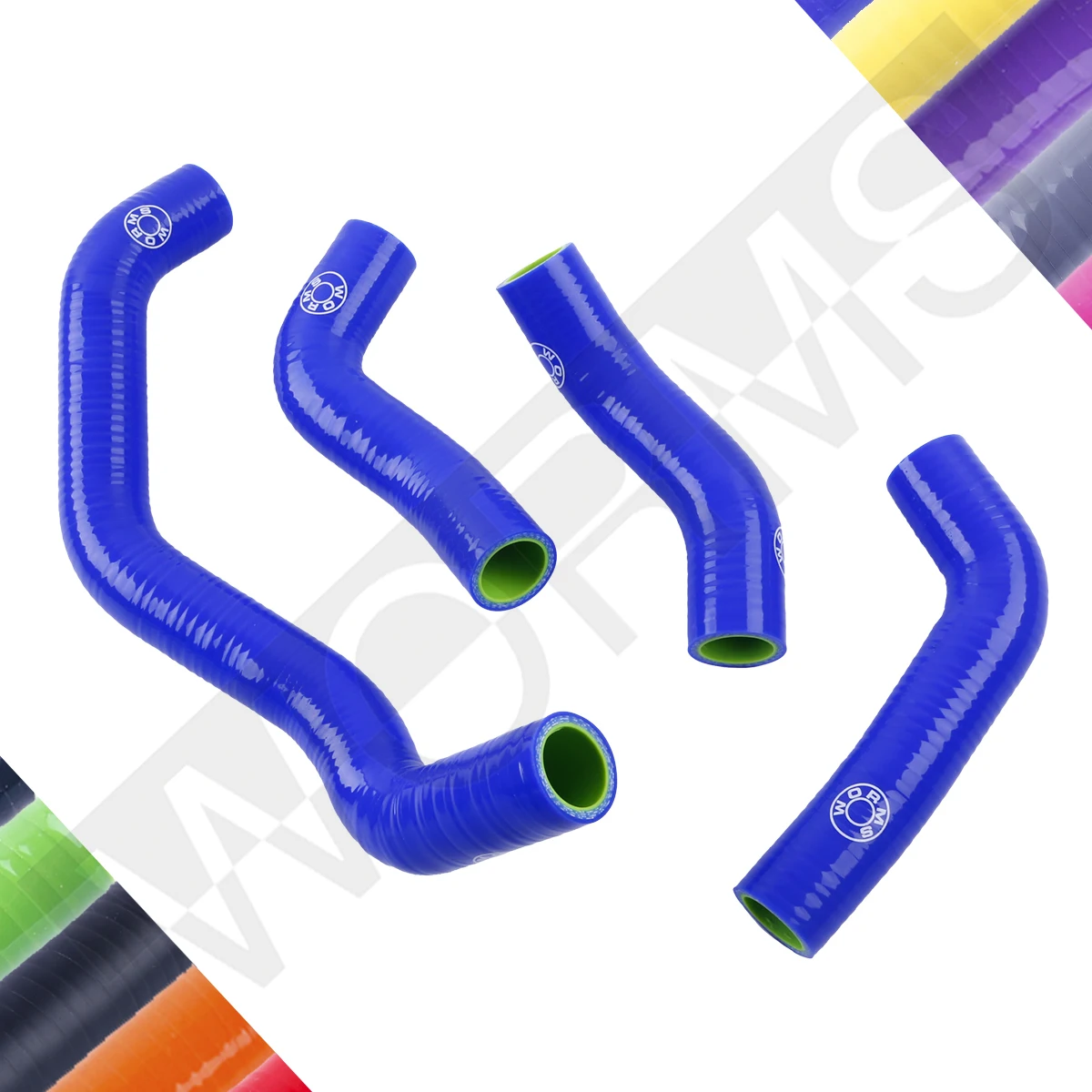 Силиконовый шланг радиатора для Kawasaki ZZR1100D ZZR 1100 D 1993-1998 1994 1995 1996 1997