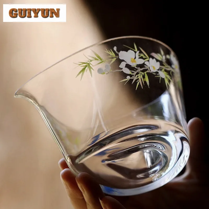 230 мл возвращающаяся на весну стеклянная чашка для чая в виде капли воды