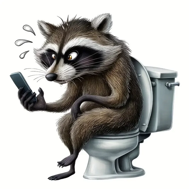 

Наклейки на стену с енотом