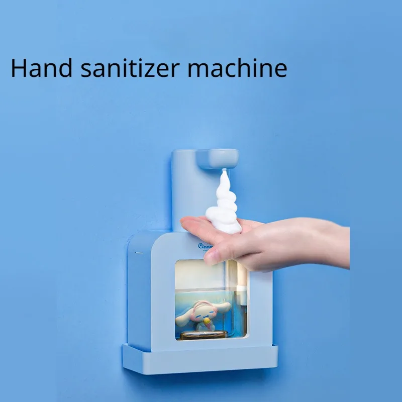 

Kawaii Sanrio Anime Hand Sanitizer Machine Kuromi Cinnamoroll Cute New Cartoon Household Large Capacity Gift Utility Convenient