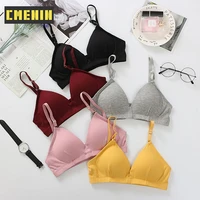cmenin girls 1pcs comfortable crop top lingerie bra underwear 2022 new cotton bralette sexy lingerie women bras for sex b0080