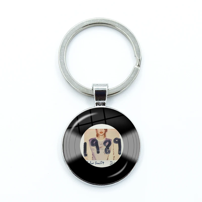 

Лидер продаж, 1 шт., модный подвесной брелок для фотоальбома "Тэйлор", простой кабошон, виниловая запись, подвеска, фотоальбом, сувениры, подарок
