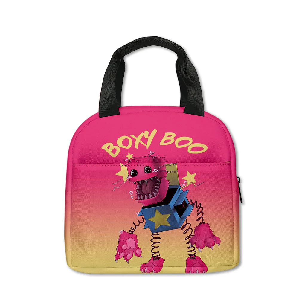 

Project Playtime Boxy Boo Bobbi Boxy Monster Lunch Bag Primary School Handheld Ice Bag Child Children's Toys Gifts