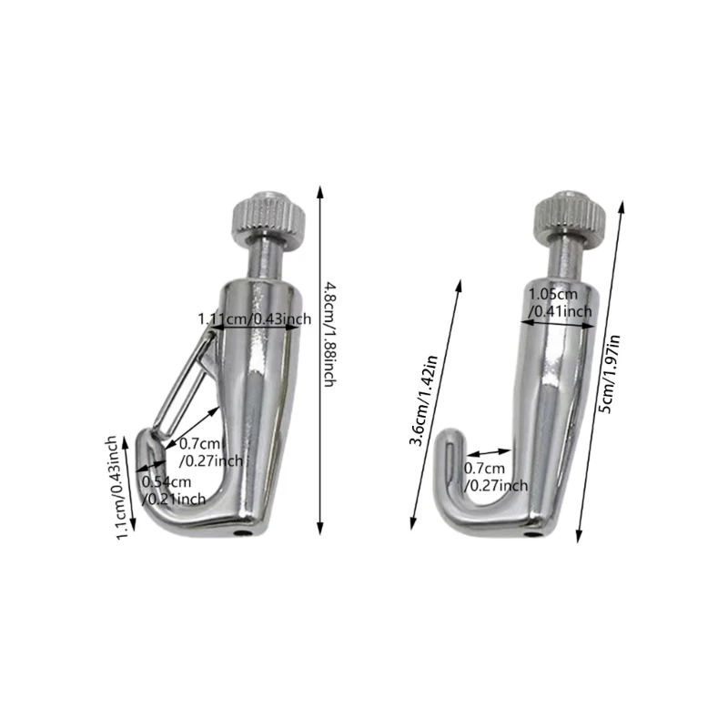 Набор из 10 крючков для подвешивания произведений искусства металлических